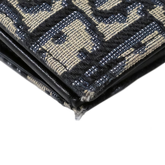 Dior Vertical Long Wallet Oblique Jacquard - Picture 6 of 9
